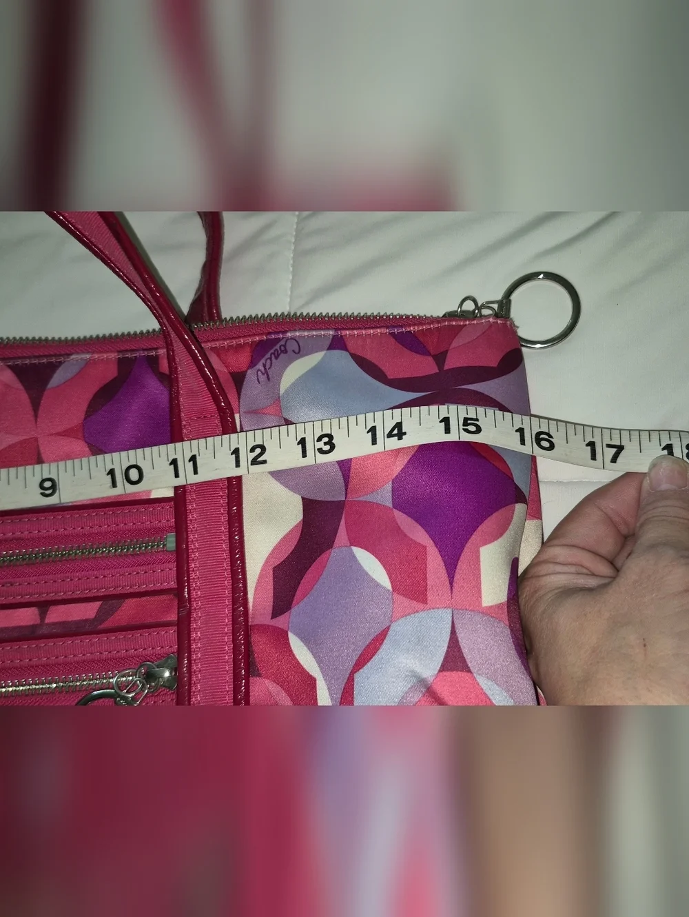 Coach Poppy Pink Tote